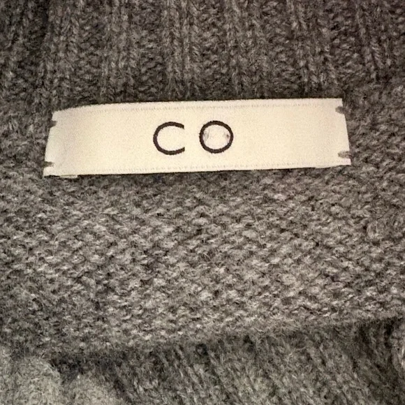 GOOP Co Collection Wool Cashmere Oversized Turtleneck Wide Sleeve Sweater XS - Picture 4 of 8